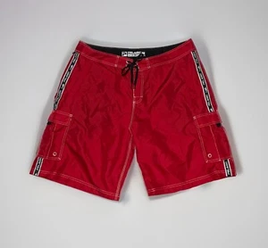 Pelagic Swim Trunks Men’s Nylon Board Shorts Size 40 Red Fishing Outdoor - Picture 1 of 5