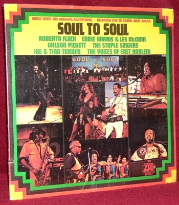 OST LP SEALED SOUL TO SOUL IKE & TINA WILSON PICKET V/A  1971 ATLANTIC 1ST PRESS - Image 1 of 2