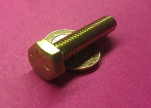 Left Hand Tap Bolt, Grade 8 Steel, LH, FT, 5/16"-18 x 1 1/2" Length, 1 Pc - Picture 1 of 12