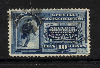 SCOTT E2 1888 10 CENT SPECIAL DELIVERY ISSUE USED VF CAT $45! - Image 1 of 2