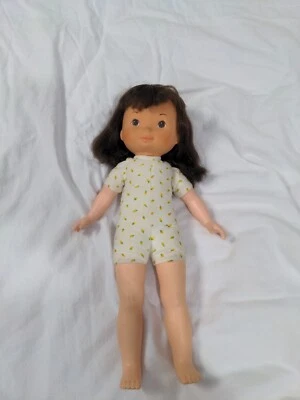 Muñeca de colección My Friend Jenny Fisher Price 1982 morena ojos marrones cuerpo de tela Foto 1 de 4