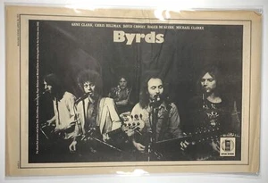 Álbum Vintage Original 1973 de BYRDS AD Roger McGuinn DAVID CROSBY Clark HILLMAN bw - Imagen 1 de 1