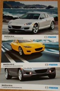 MAZDA RX-8 - lot of 3 launch (c2002) 8"x5.5" colour press photos - Picture 1 of 1