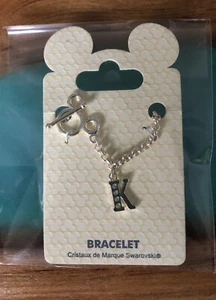 Bracelet bijoux fantaisie fancy jewelry Mickey disneyland paris disney Lettre K - Imagen 1 de 2