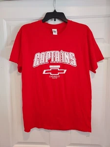 Minor League Baseball Lake County Captains T-shirt Men's Medium Red - Picture 1 of 5