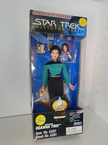 Star Trek Collector Series, Commander Deanna Troi Playmates 1995 NEW, betazoid Cover