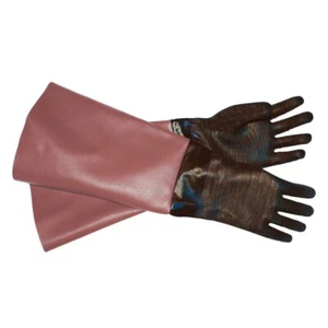 GLOVES for Sandblaster Blast Cabinet- MAUVE- All Sizes - Made in USA HEAVY DUTY - Picture 1 of 2