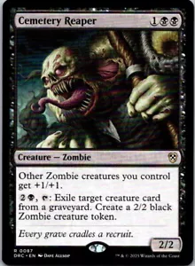 Magic The Gathering Cemetery Reaper Aetherdrift Commander Magic The Gathering ¡Envío gratuito! - Imagen 1 de 1