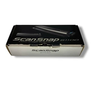 Fujitsu ScanSnap S1100 USB Mobile Scanner PC/MAC In Original Box (PA03610-B005) - Picture 1 of 4
