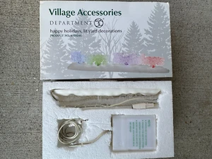 DEPT 56 GENERAL VILLAGE Accessories HAPPY HOLIDAYS LIT YARD DECORATIONS - Picture 1 of 1