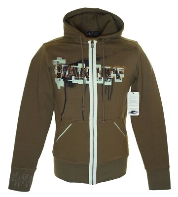 New Men's Oakley Tiled Stretch Zipped Hoodie Sweatshirt Jumper Slim Fit Medium - Image 1 of 4