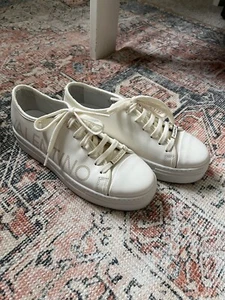 Zapatillas Mujer Valentino by Mario Valentino Dalia Plataforma Hueso Talla 9.5 - Imagen 1 de 12