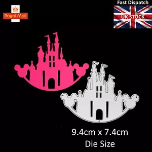 Disney Schloss Metall Stanzschablone, Kartenherstellung, Handwerk * UK-Verkäufer, schneller Versand * F5 - Bild 1 von 4