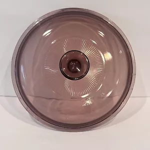De colección Pyrex Visions Arándano Púrpura V-2.5-C Pyrex 8.5" Tapa Acanalada - Imagen 1 de 4