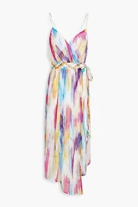 Missoni zig zag chevron kaftan beach cover up dress 42 new dress small fringe - Picture 1 of 12