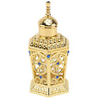 Beautifully Detailed Vintage Perfume Bottle with Metal Accents - Empty