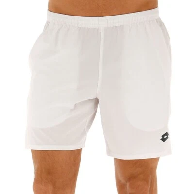 Pantalón corto de tenis Lotto Top Ten II blanco para hombre talla XL Foto 1 de 2