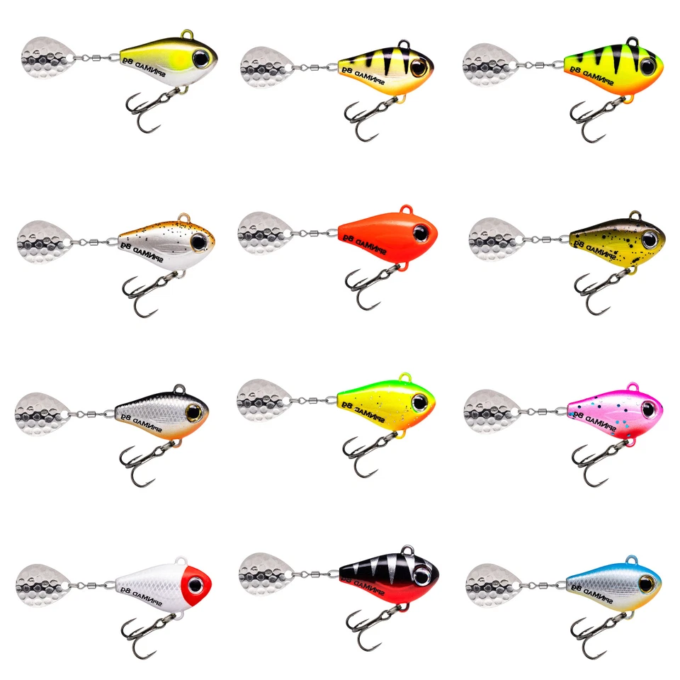 SpinMad Jigmaster Jig Spinner 8/12/16/24g Köder Forelle Barsch Hecht Angeln - Bild 1 von 1