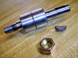 304 POWER TRIM EDGER KLINGE LAGER, WELLE, WOODRUFF SCHLÜSSEL UND MUTTER, USA ERSATZ - Bild 1 von 6