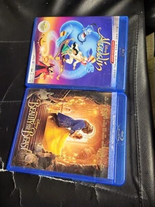 LOT OF 2 Disney’s: Aladdin Classics +BEAUTY AND THE BEAST LIVE [BLU-RAY] - Bild 1 von 1
