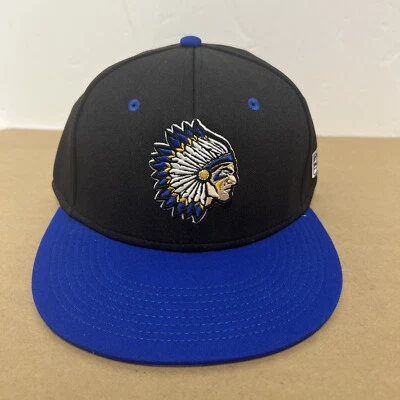 Gorra The Game Pro Gametek II A-flex Grande Azul Negro GP341 Nativo Americano Foto 1 de 4