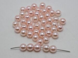 1000 Plastic Faux Pearl Round Beads 8mm Imitation Pearl Color Choice Wholesales