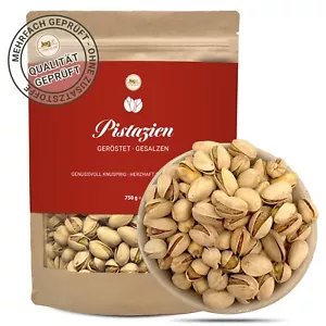 Pistazien Geröstet & Gesalzen mit Schale Pistazie Pistazienkerne Premium 750 g - Bild 1 von 4