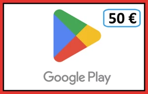 50 € Google Play Guthabencode | 50 € Guthaben | Deutschland | NEU - Bild 1 von 1