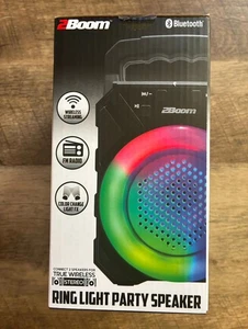 2Boom Bluetooth Ring Light Party Speaker (Brand New) - Picture 1 of 5