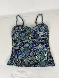 Tommy Bahama Bademode Damen Gr. M Tankini Schwimmoberteil -3880 - Bild 1 von 6