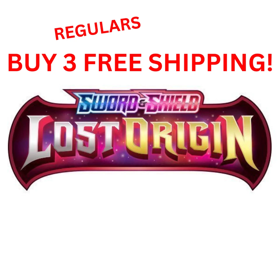 LOST ORIGIN Pokémon TCG 1 - 196 - PICK YOUR OWN REGULARS LP/NM 3+ FREE SHIPPING - Image 1 of 1