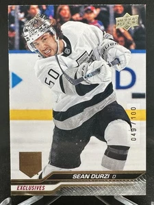 Sean Durzi 2023-24 Upper Deck Series 2 UD Exclusives /100 #334 - Picture 1 of 2