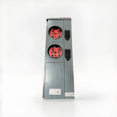 🔴G.E. MINI MOD III TMM2212R 200 AMPERIOS, 120/240VAC, 1PH-3W 2- TOMA DE ANILLOS!!️ Foto 1 de 3