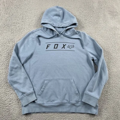 Fox Racing Hoodie Womens XL Light Blue Pullover Motorcross - Image 1 of 4