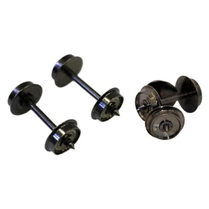 2Pcs Metal DC Wheels Metal Axles Metal Wheels - Picture 1 of 14