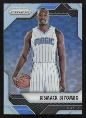 2016-17 Panini Prizm Bismack Biyombo Silver Prizms #145 Card - Image 1 of 2