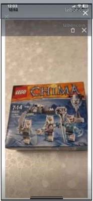 💝Jeu de construction LEGO - la Tribue des ours de glaces réf. 70230 - Photo 1/2