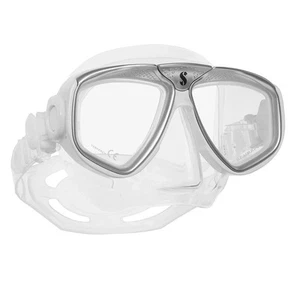 Máscara de buceo Scubapro Zoom - Transparente/Blanco - Nueva máscara de buceo y snorkel - Imagen 1 de 7