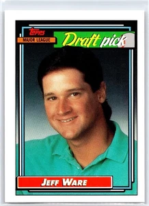JEFF WARE 1992 Topps Draft Pick Rookie Toronto Blue Jays Baseball Card #414 C - Picture 1 of 2