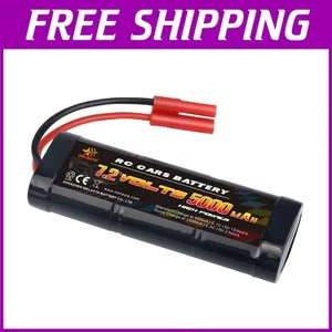 6 Zellen 5000mAh NiMH Akku mit Bananenstecker - Bild 1 von 9