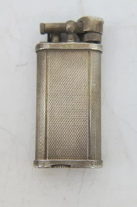 Vintage DUNHILL Unique Silver Plated Lift Arm Lighter No. 501576 - Picture 1 of 7