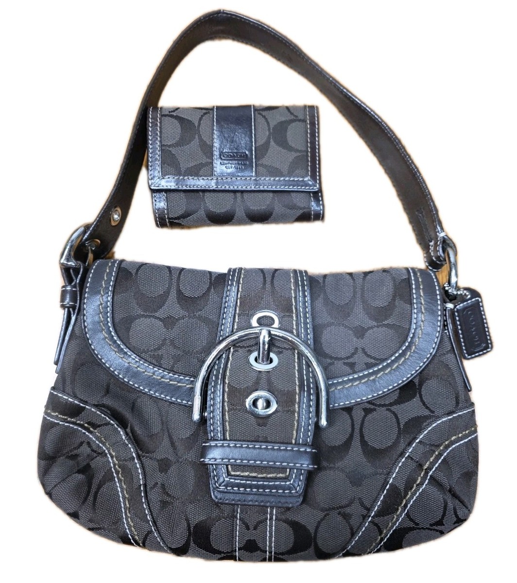 Coach Soho Signature Flap for sale - eBay Coach Soho Signature Flap for sale - eBay