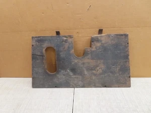 VTG ORIGINAL MODEL A FORD TUDOR? FLOORBOARD PLATE WOOD TONGUE & GROOVE BOARDS - Picture 1 of 19