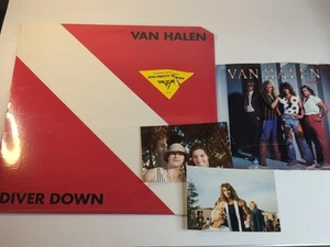 ORIG- VAN HALEN - DIVER DOWN - From NOEL MONK ESTATE-NOS + Personal Pics & 45rpm - Picture 1 of 13