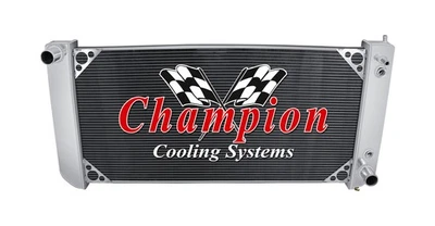 Aluminum Champion 2 Row CR Series Radiator for 2003 - 2007 GMC C5500 Topkick - Image 1 of 4