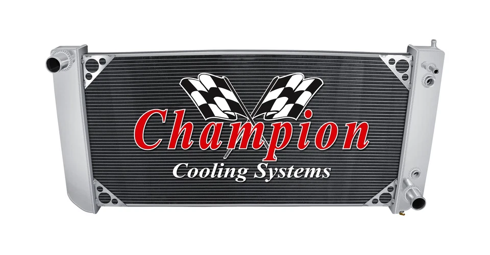 Radiador DR Champion serie CR de 2 filas para Chevrolet C7500 Kodiak 2003-2007 Foto 1 de 4