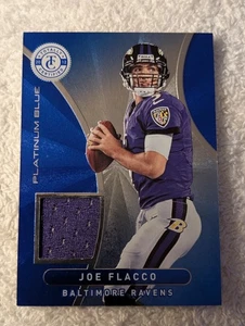 2012 Totally Certified Materials Platinum Blue /99 Joe Flacco #6 - Picture 1 of 3