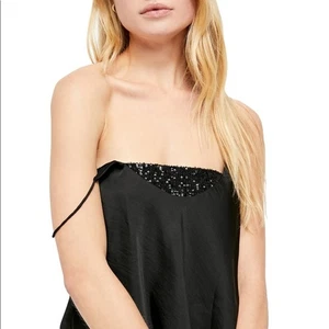 Free People Turn it on Camisole schwarz Größe L NEU - Bild 1 von 11