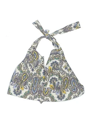 Top de traje de baño gris para mujer J.Crew L Foto 1 de 2