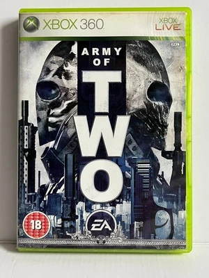 XBOX 360 Game: ARMY OF TWO Complete with Manual Cert 18 Region 2 - Image 1 of 4
